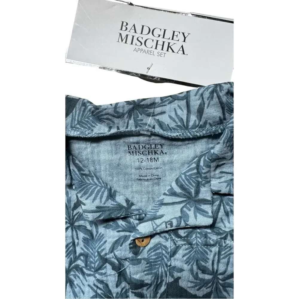 Badgley and Mischka kids Matching Set Sz 12-18 M